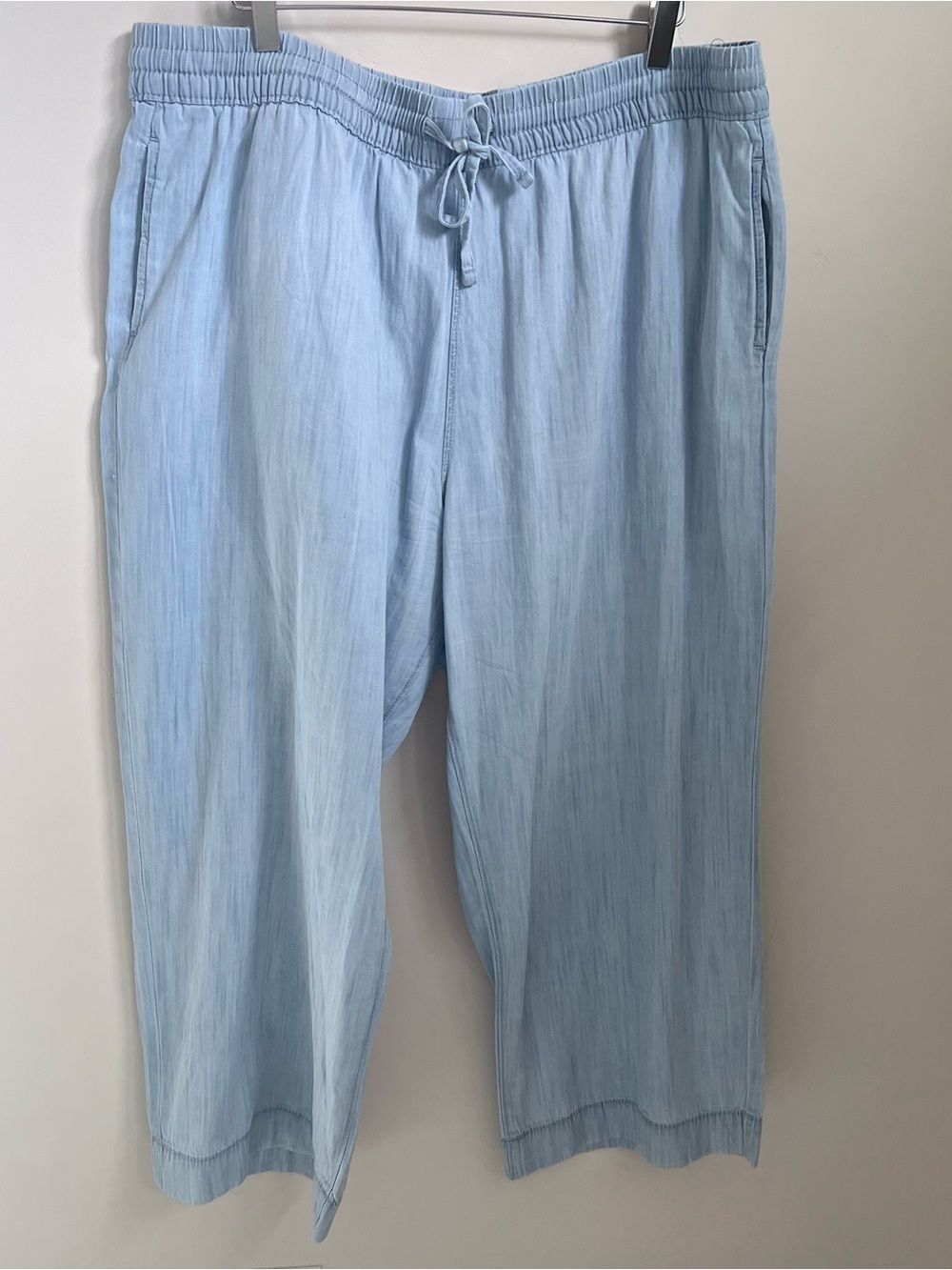 Sonoma high waist straight leg blue pants size XXL